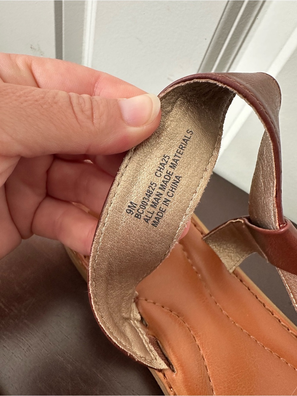 B.O.C by Born Kacee Brown Sandal Size 9 - Picture 8 of 9